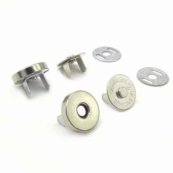 Bags Purse Clasps Magnetic Buttons Snaps Fasteners Handbag Craft Buttons