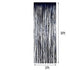 Halloween Black Orange 1*2M Metallic Door Fringe Curtain Decoration Happy Party