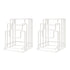 2PCS Metal Cutting Board Stand Kitchen Countertop Vertical Chopping Board Holder