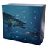 Fishing lure advent calendar 2026 box with pike and baitfish underwater artwork and 24 numbered doors