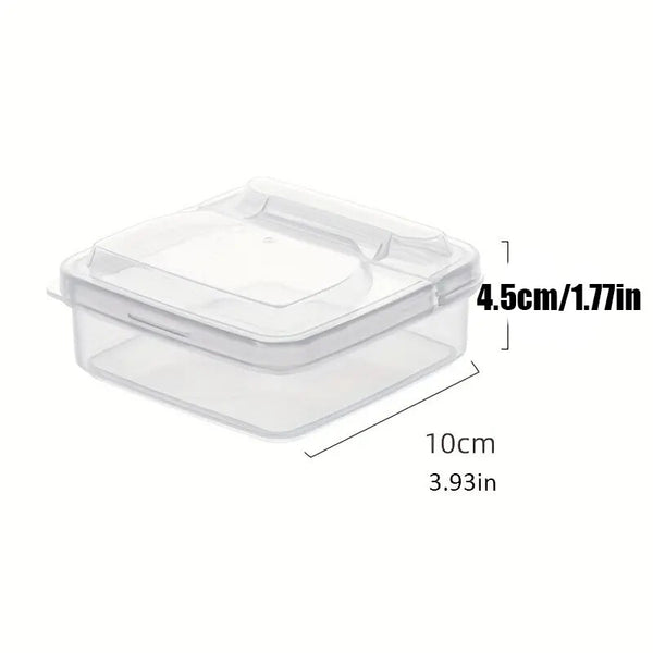 Cheese Slice Storage Box Fridge Food Container Butter Keeper Fresh Food Storage Set