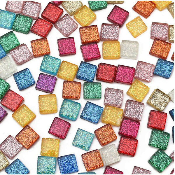 UP 5KG Mixed Glitter Glass Tiles Crystal Mosaic Tiles Kitchen Bathroom Mosaic AU