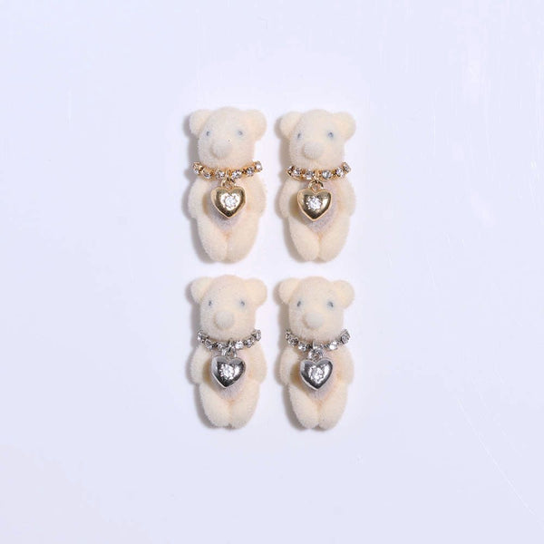 Ornament Nail Rhinestone Nail Art Jewelry Bear Nail Charms Nail Art Decoration