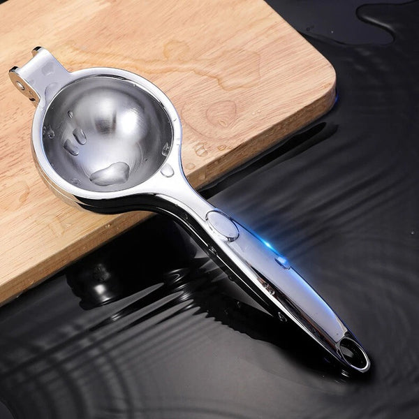 2pcs Stainless Steel Lemon Squeezer | Heavy Duty Manual Citrus Juicer Press