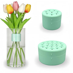 8PCS Spiral Ikebana Stem Holder Flower Arrangement Vase Support