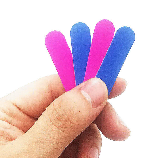 100X Mini Nail Files Professional Disposable Double Side Art Pedicure  Manicu AU