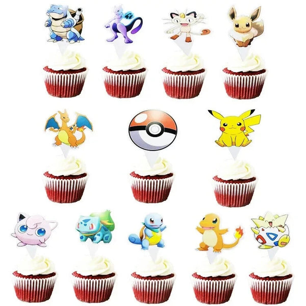 Pikachu Party Set Party Supplies Pokemon Kids Birthday Decoration