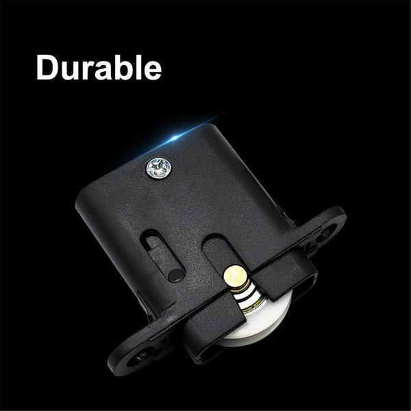 10PCS Sliding Security Door Rollers Replacement Wheels Stainless Steel Black