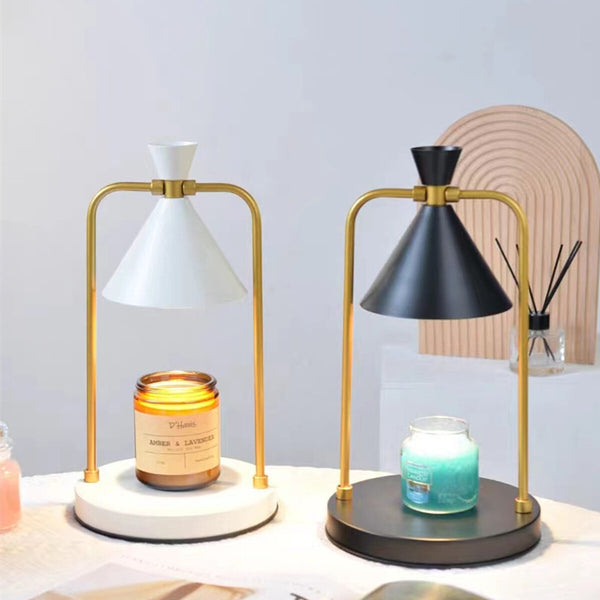 Aromatherapy Candle Warmer Lamp – Dimmable Wax Melting Table Light