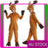 Kids Christmas Reindeer Costume Child Halloween Deer Animal Book Week Jumpsuit