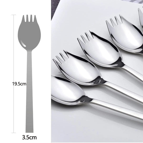 10pcs Stainless Steel Food Containers with Lids + 5 Spoons | Stackable Airtight Lunch Boxes