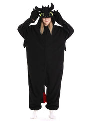 Toothless Costume Adults Teens – Night Fury Dragon Kigurumi Onesie, Book Week