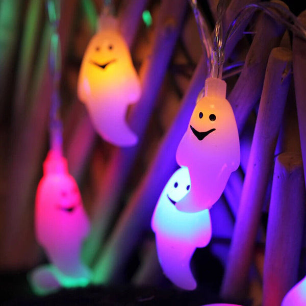 Christmas Light-Up Ghost Outdoor Garden Decoration Horror Props Decor Hallowmas