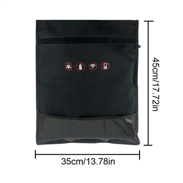 Large Faraday Bag RFID Signal Blocking Shielding Pouch Cell Wallet Phone Blocker