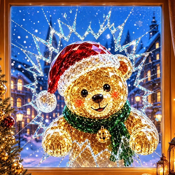 New Christmas Window Glass Sticker Decal Mural Home Decoration Wall Stickers