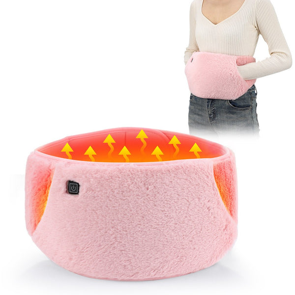 Heat Pad Belt Menstrual USB Cramps Waist For Period Pain Relief Electric Heating