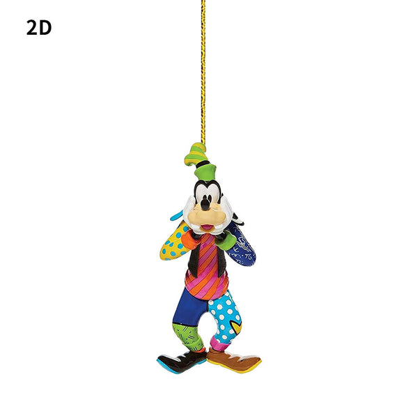 Christmas Tree 2D Disney Acrylic Ornaments Xmas Pendants Hanging Kids Gift DecOD