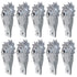 2pcs Inline Ratchet Wire Strainer Tensioner | Heavy Duty Galvanised Fence Wire Tightener