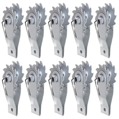 2pcs Inline Ratchet Wire Strainer Tensioner | Heavy Duty Galvanised Fence Wire Tightener