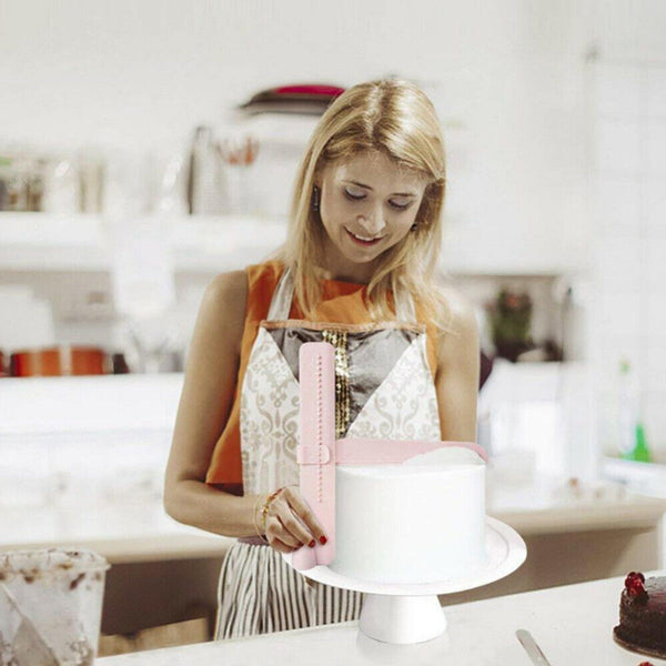 Polisher Tools Cutter Fondant Adjustable Cake Smoother Sugarcraft Icing