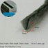 10M Hairy Seal Brush Pile Door Window Sliding Weather Strip Draught Excluder AUS