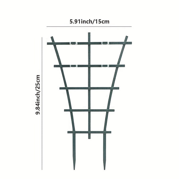 20pc Garden Plant Climbing Trellis Vegetables Flowers Support For Plant Ties Pot