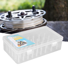 2Pcs 42 Spools Reels Sorting Storage Box Fishing Line Gear Container Case Holder