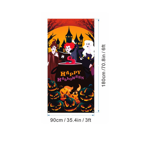 Halloween door cover design C03 for classroom and hallway doors