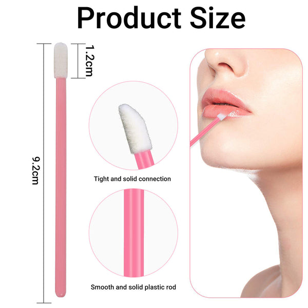 Lip Gloss Brush Disposable Wands Lipstick Applicator Brushes