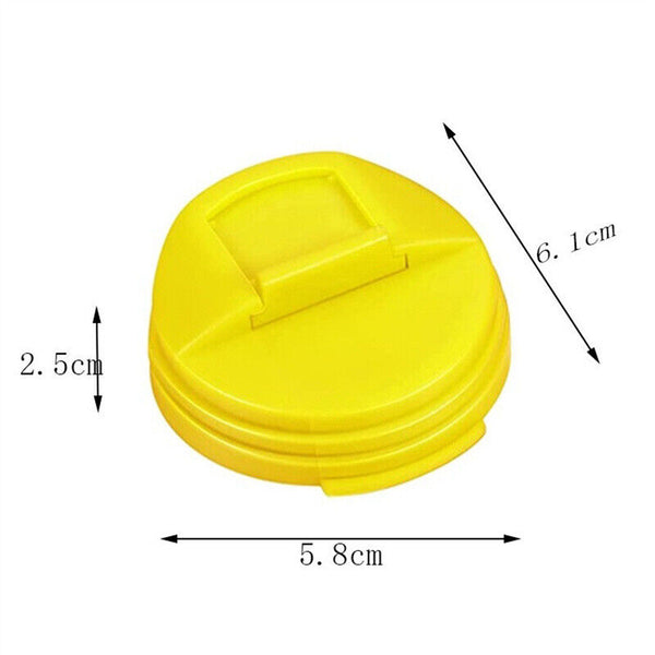 UP 12PCS Beverage Can Lid Cap Soda Drink Snaps Tops Cover Lock Sealer Protector