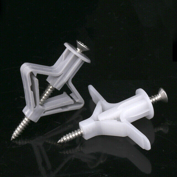 30PCS Toggle Cavity Fastener Dry Wall Anchors Drywall Anchor Plasterboard Screws