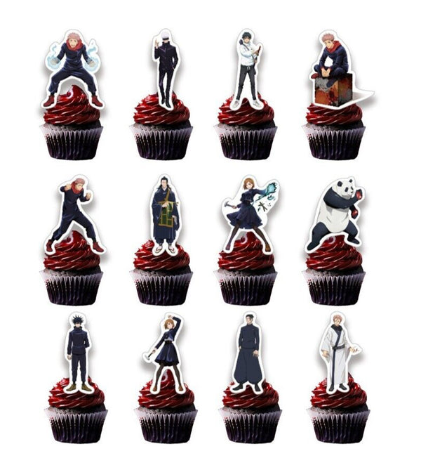 16 piece latex balloon set for anime theme party