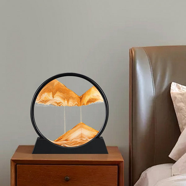 Moving Sand Art Sandscapes 3D Deep Sea Display Dynamic Flowing Picture Motion