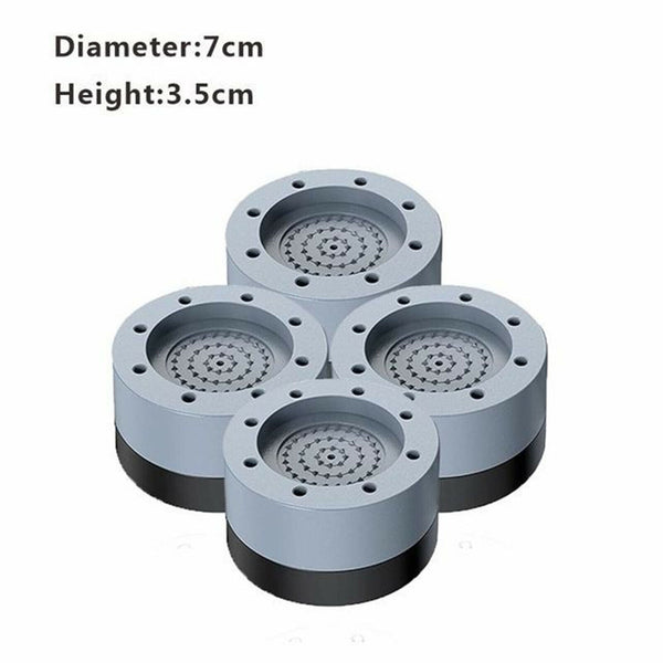 4x Washing Machine Support Pads Anti Vibration Leg Stopper Foot Pad Feet Pads AU