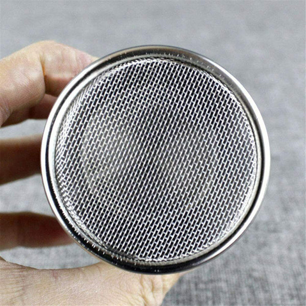 2 Pack Stainless Steel Coffee Duster Shakers – Cocoa, Icing Sugar and Flour Sifters for Baking and Drinks