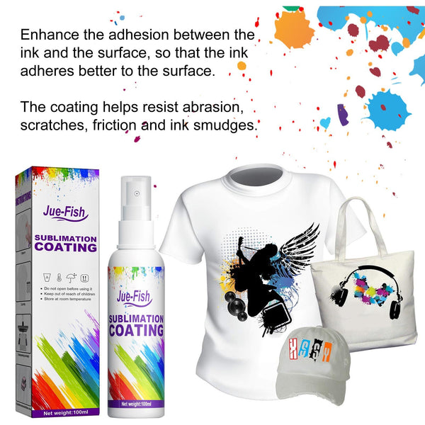 Sublimation Coating Spray For All Fabric Polyester Shirt Cotton T-Shirts