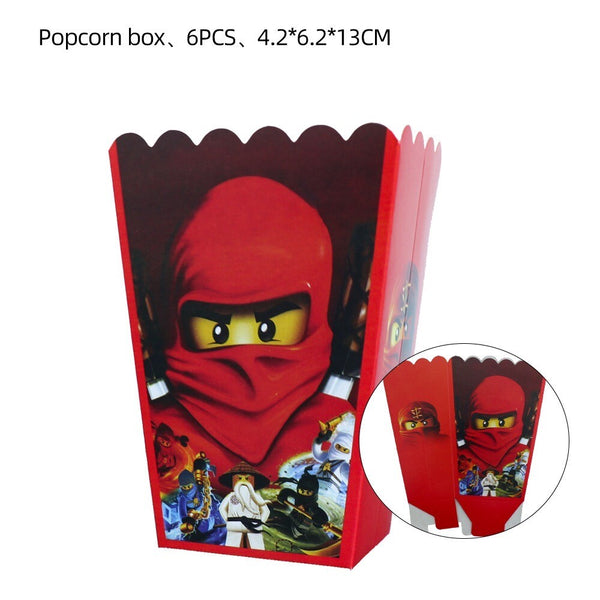 Ninjago Party Tableware Party Supplies Kids Birthday Banner Topper Balloon Plate