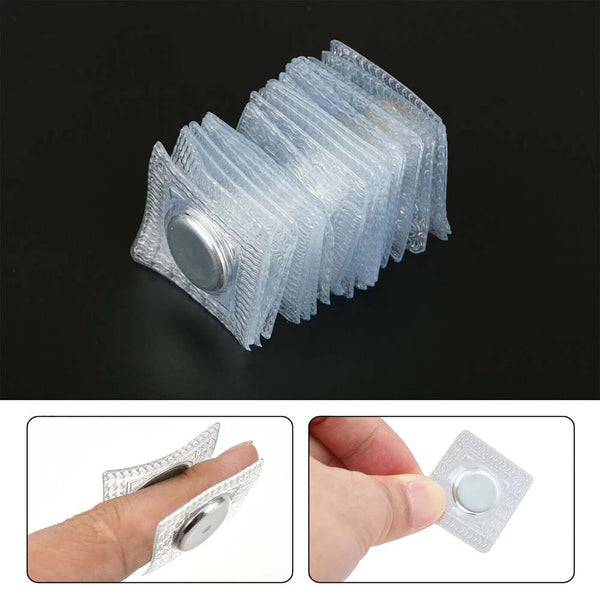 20Pairs Magnetic Snap Invisible Hidden Sew Magnet Fastener Handbag Clothing AUS
