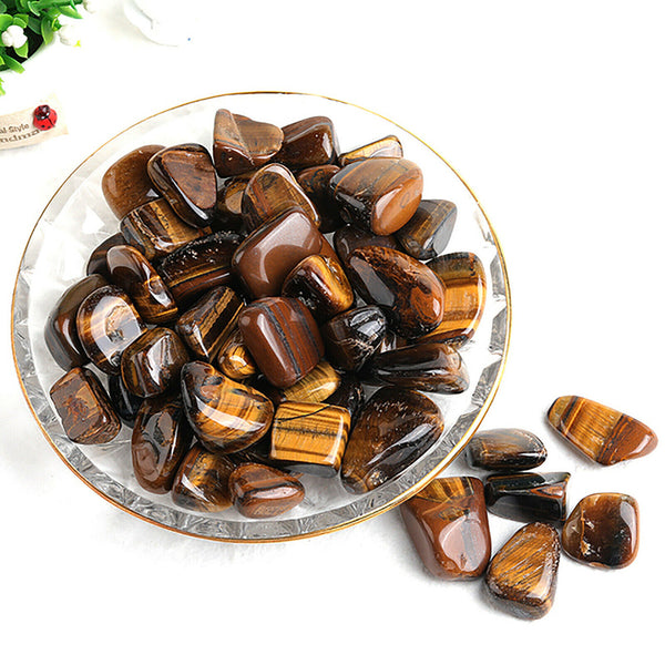 2 Sets Natural Gemstone Crystal Chips Tumbled Stones Chakra Healing Collection