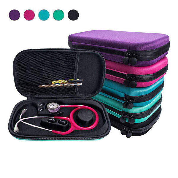 1PC Carry Travel Medical Organizer Stethoscope Hard Storage Box Case Bag AU