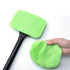 6pcs Car Windshield Cleaner Tool with Microfiber Pads | Auto Window Glass Cleaning Brush