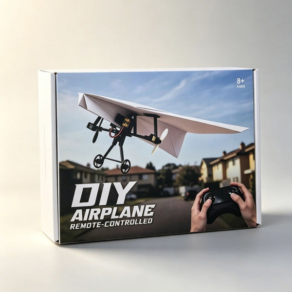 DIY Airplane remote controlled paper plane power kit retail box - Lets Party