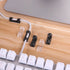 100PCS Cable Clips Management Holder Cord Wire Line Organizer Self-Adhesive AU
