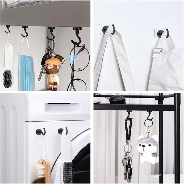 Strong Magnetic Hooks Multi-Purpose Storage Hooks Home Kitchen Storage