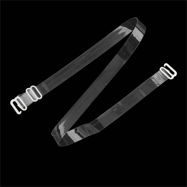 Invisible Bra Straps Transparent Elastic Shoulder Strap Adjustable AU