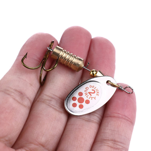 5 Redfin Spinners 7.3g Spinner Spoon Bait Fishing Lure Trout Lures Baits Bass AU