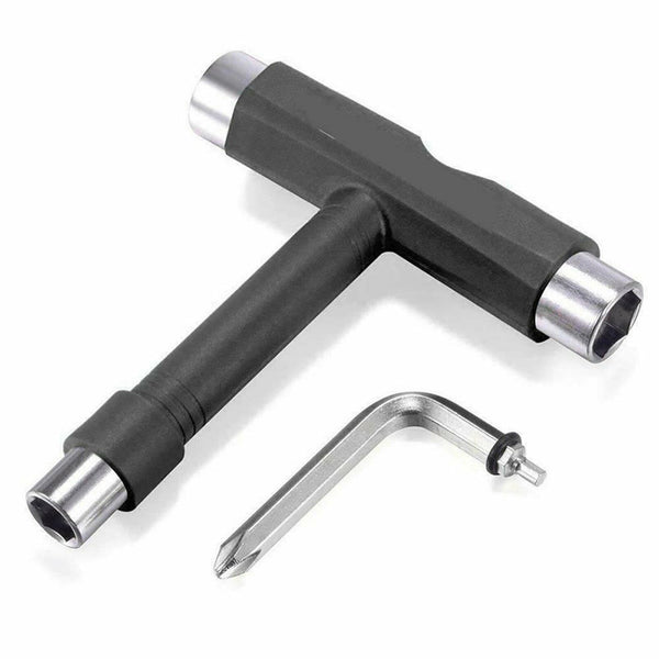 Roller Spanner Tool Skate T-Type Wrench Longboard Skateboard Mini Screwdriver AU