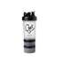 Sports Shaker Bottle 500ML Protein Powder Mixing Water Bottle Sport Fitness Gym