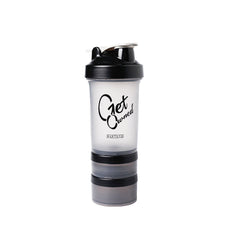Sports Shaker Bottle 500ML Protein Powder Mixing Water Bottle Sport Fitness Gym