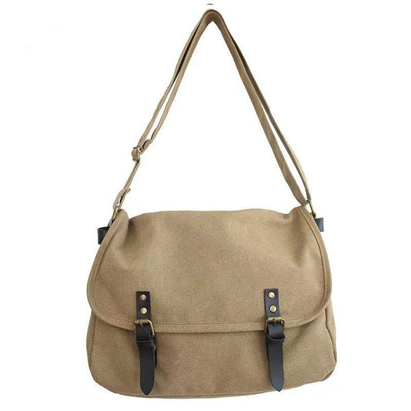 Canvas Shoulder Messenger Bag Crossbody Satchel Travel Bags Haversack Man's Bags